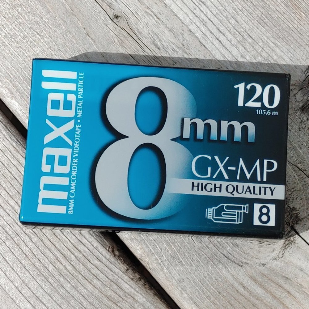 Maxell 8MM 120 minutes Sealed Blank Media